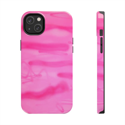 "pink camo" airbrush iPhone case