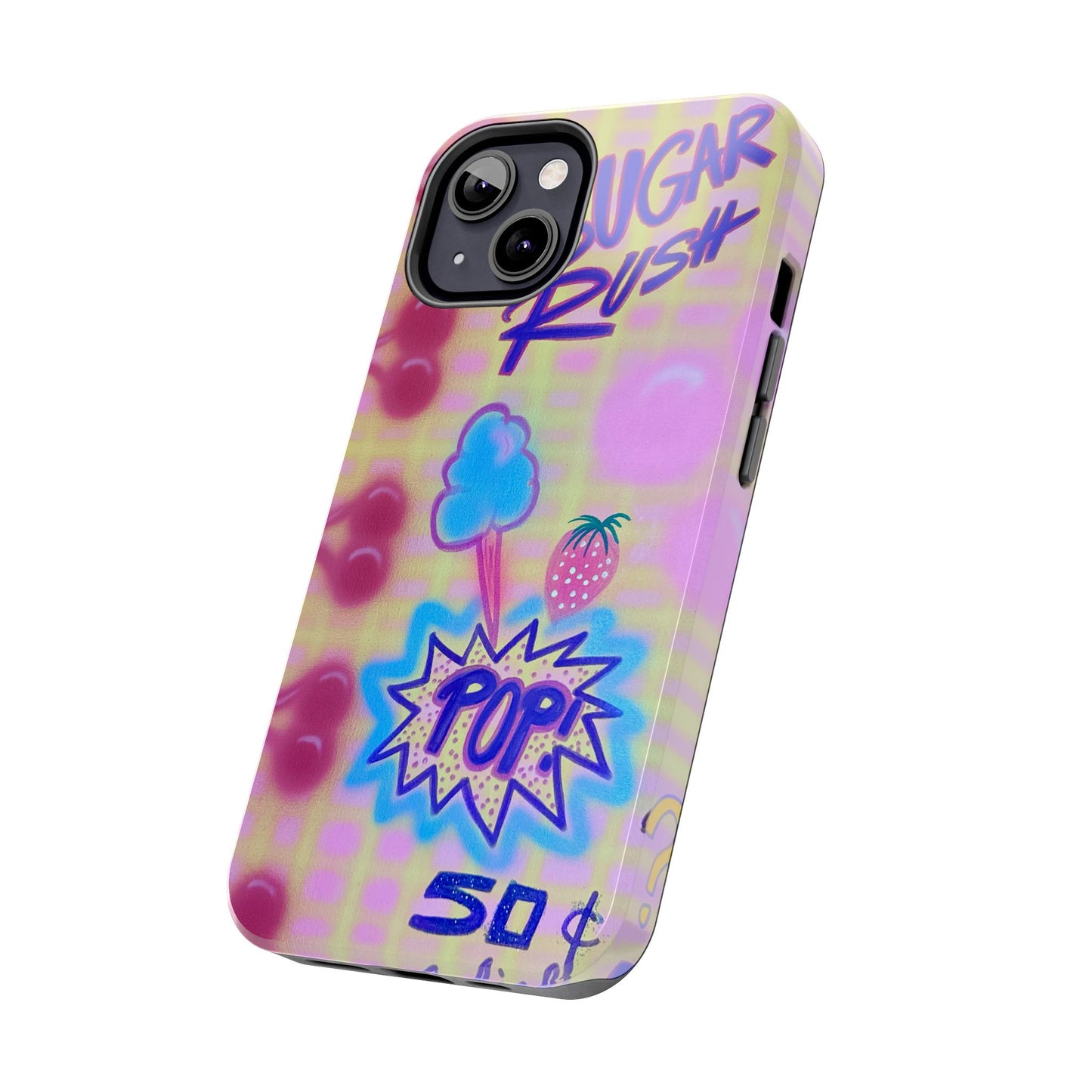 "sugar rush" airbrush iPhone case