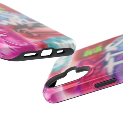 MagSafe „its ur WRLD“ Airbrush iPhone Hülle