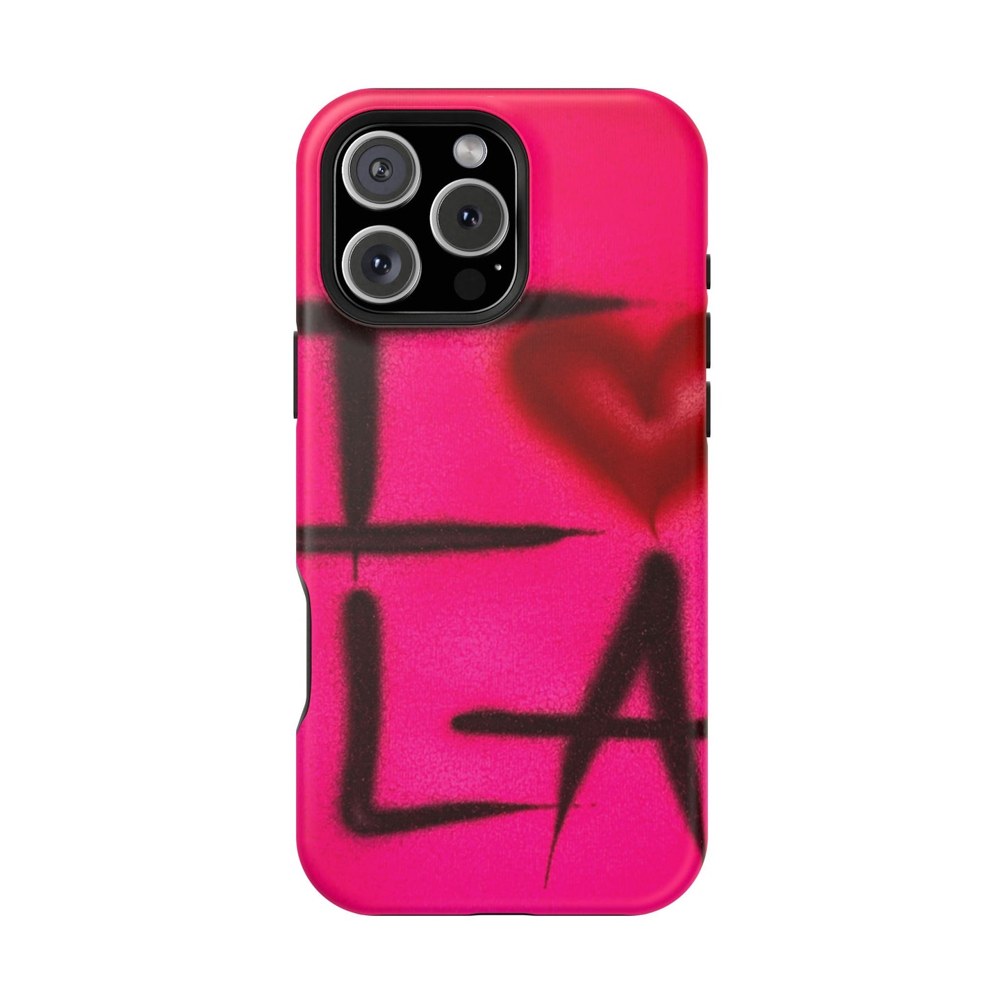 MagSafe „I ❤️ LA“ Airbrush iPhone-Hülle