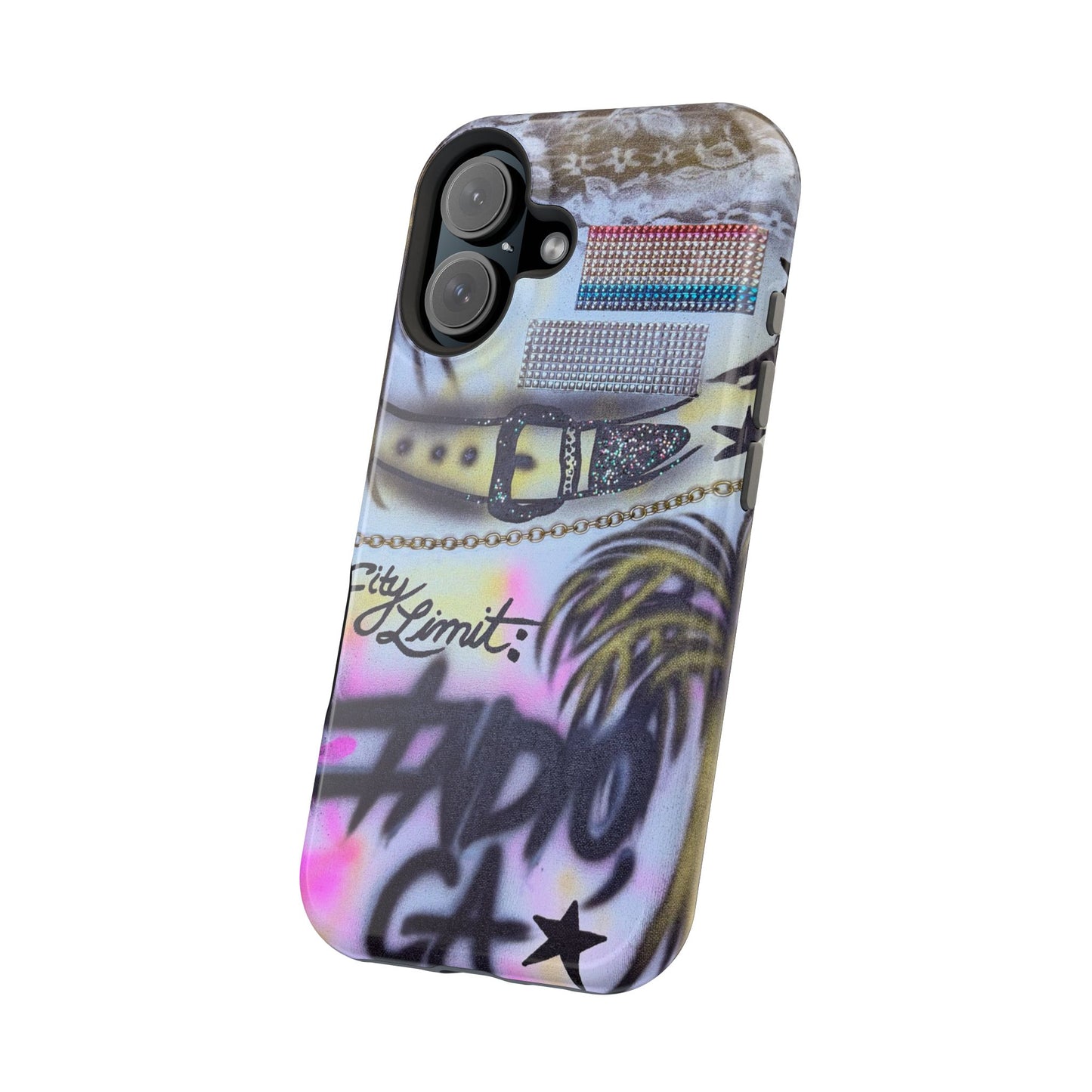 MagSafe "indio, ca" airbrush iPhone case