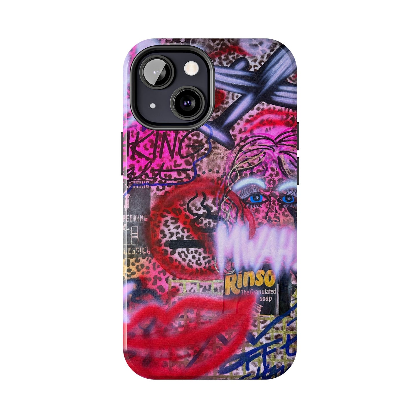 "taking flight" airbrush iPhone case