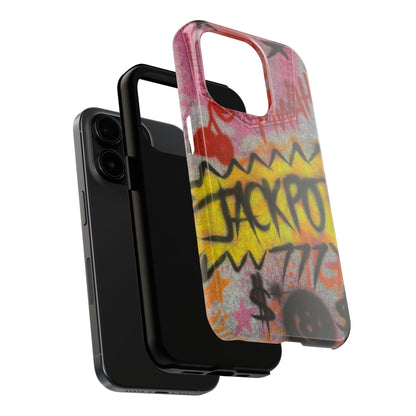 "jackpot!" airbrush iPhone case
