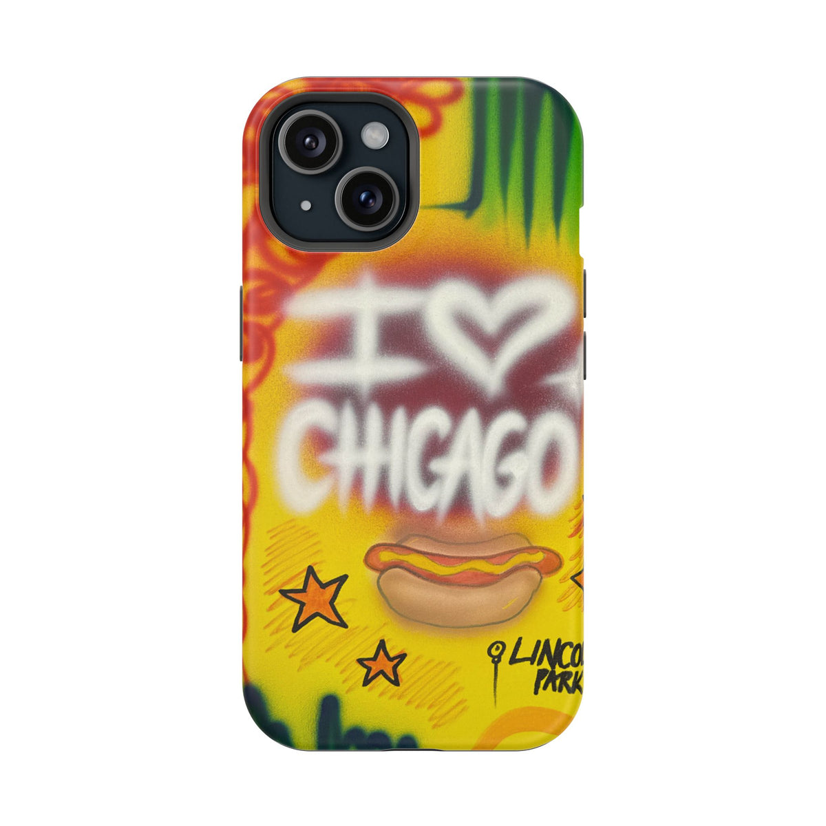 MagSafe "chicago" airbrush iPhone case