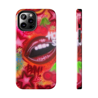 "hot stuff" airbrush iPhone case