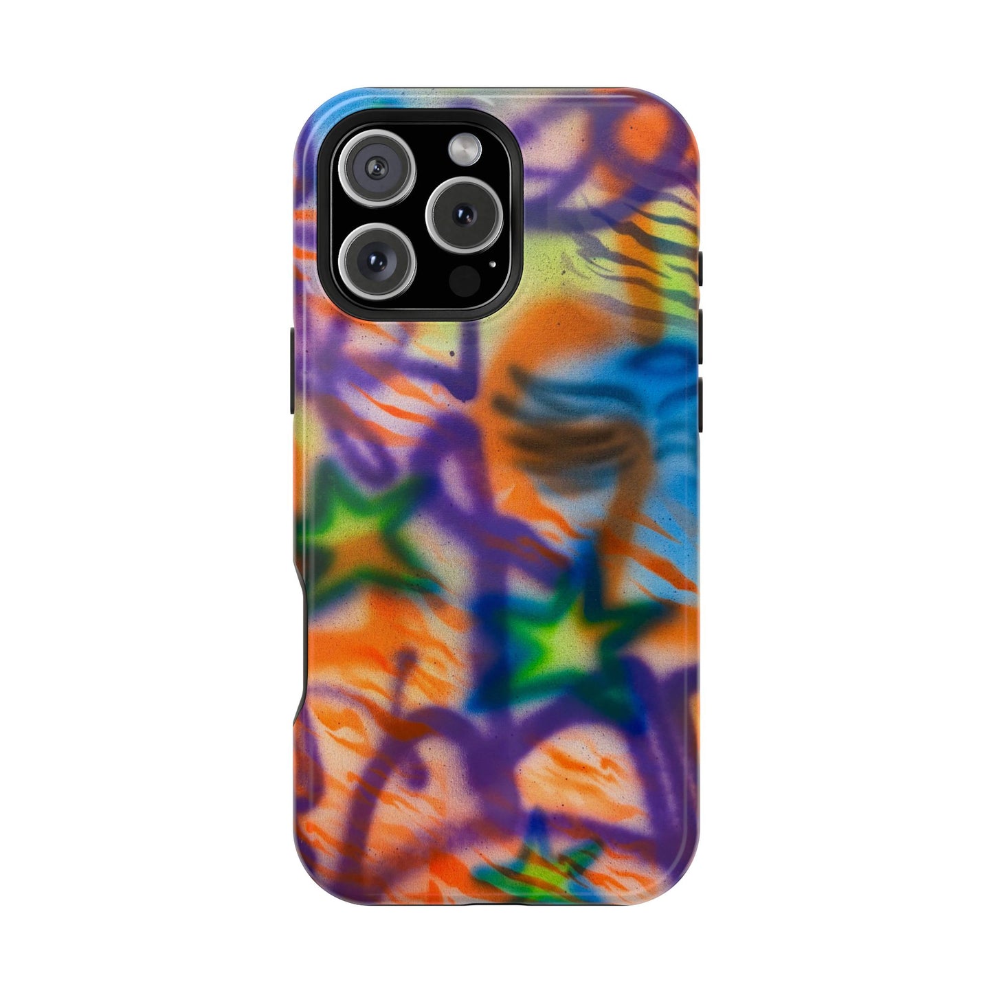 MagSafe "streetwear angel" airbrush iPhone case