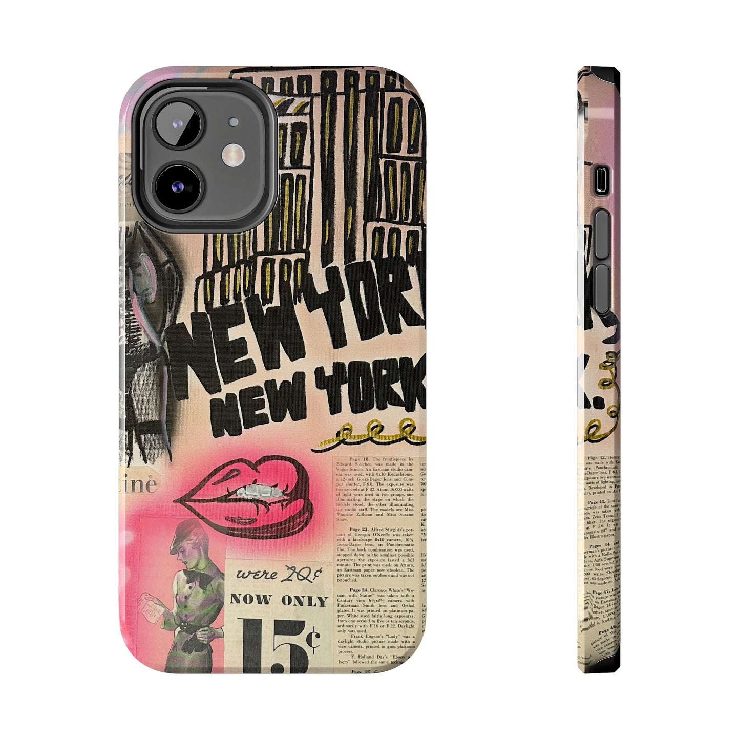 "new york, new york!" airbrush iPhone case