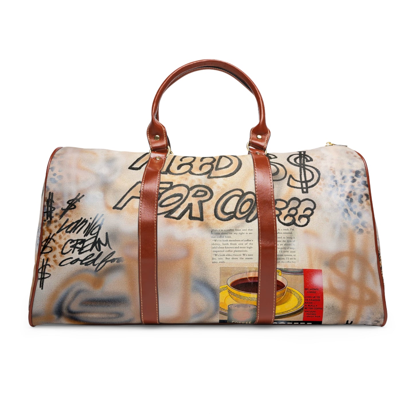 need $$ for coffee airbrush waterproof travel bag