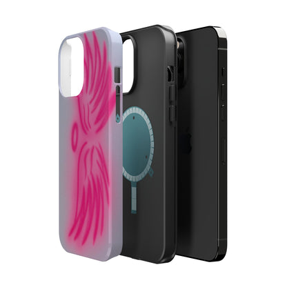 MagSafe "angel wings" airbrush iPhone case
