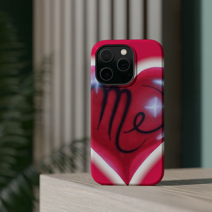 MagSafe "i <3 me" Airbrush iPhone Hülle
