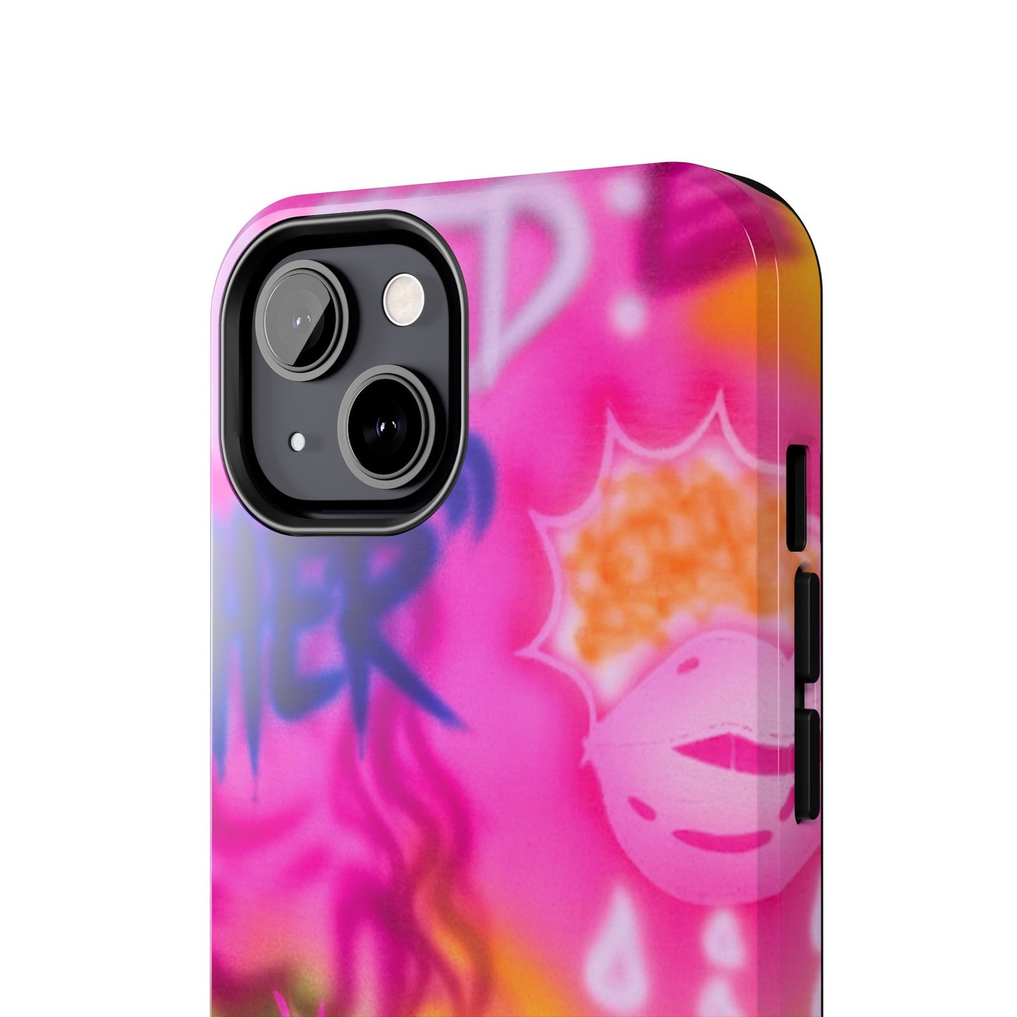 "wanted" airbrush iPhone case