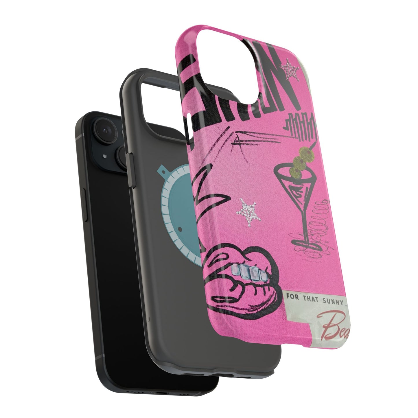 MagSafe "high fashion" airbrush iPhone case
