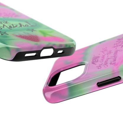 "matcha!" airbrush iPhone case