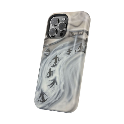 MagSafe "arctic avalanche" airbrush iPhone case