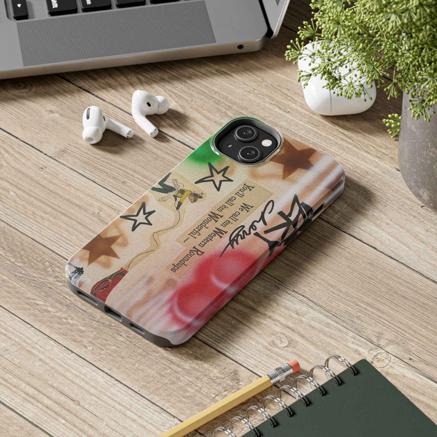 "very cherry" airbrush iPhone case