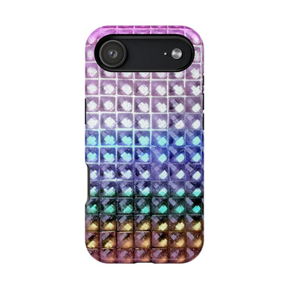 MagSafe "multicolor studs" airbrush iPhone case