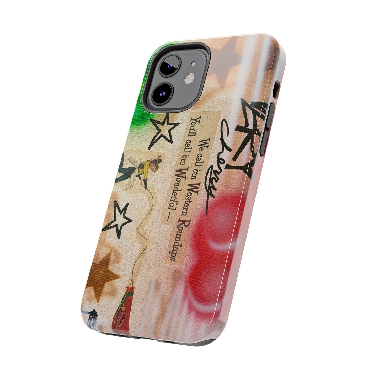 "very cherry" airbrush iPhone case