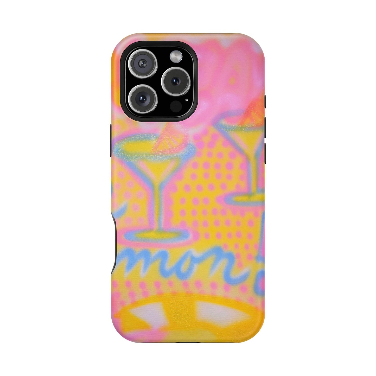 MagSafe "lemontini" airbrush iPhone case