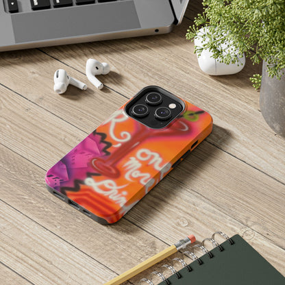 "one more drink!" airbrush iPhone case
