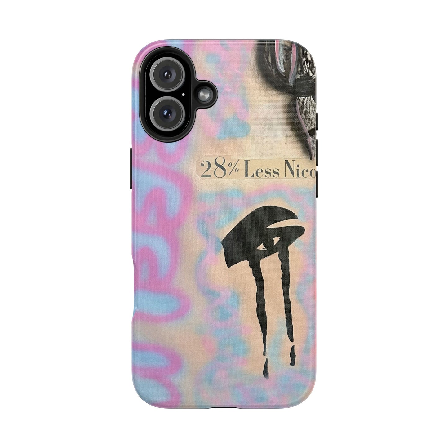 "the feeling" airbrush iPhone case