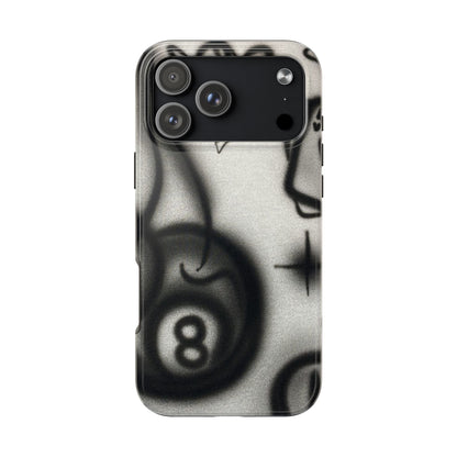 "hidden ace" airbrush iPhone case