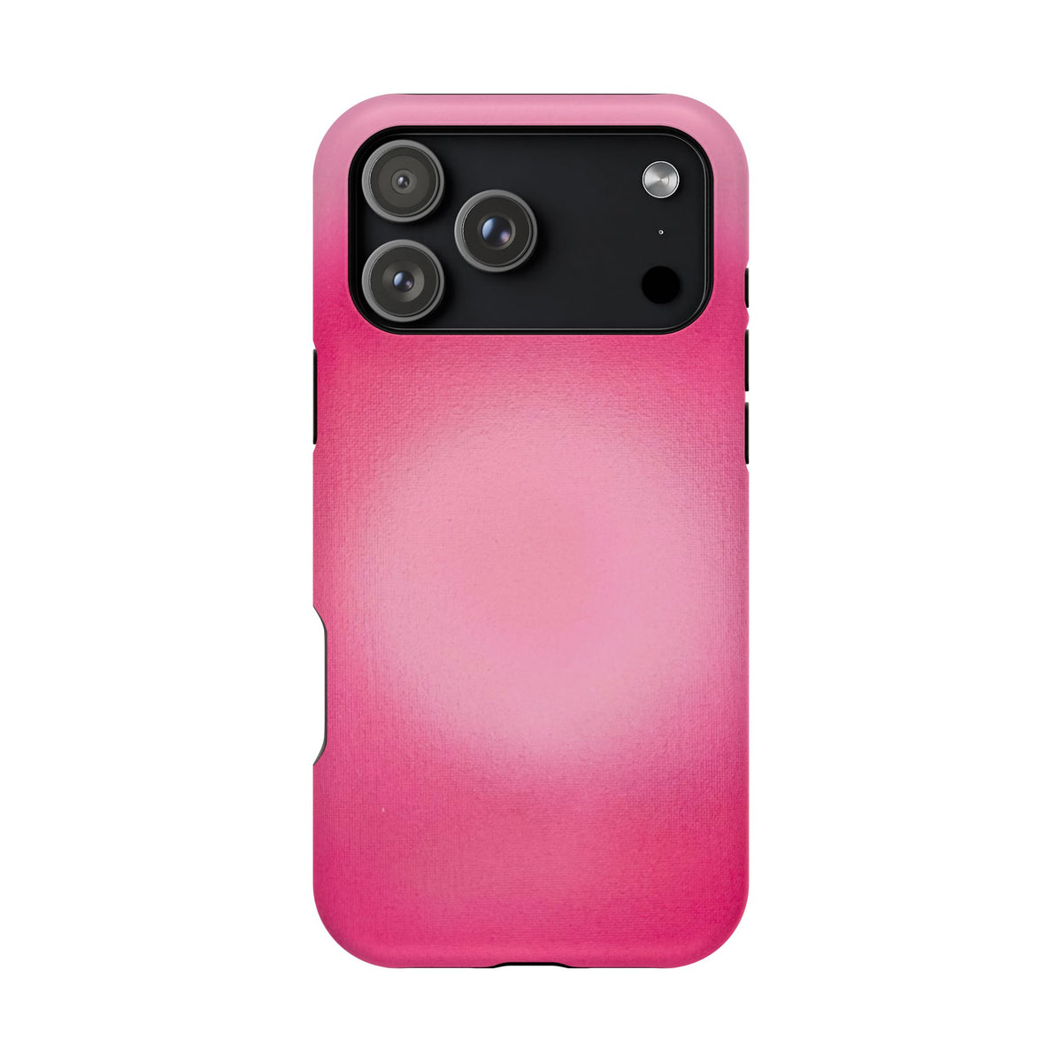 MagSafe "pinkberry" airbrush iPhone case
