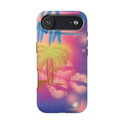 "glowy night" airbrush iPhone case