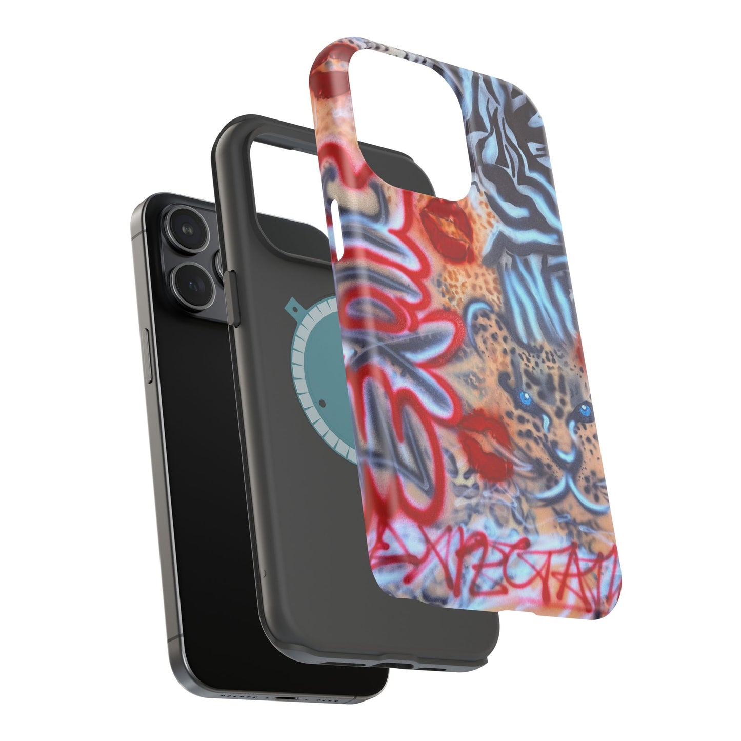 MagSafe "exotic expectations" airbrush iPhone case