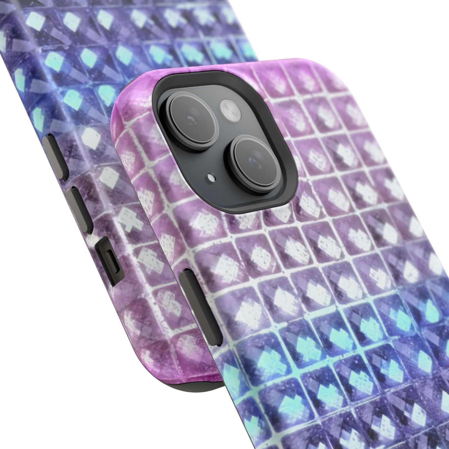 MagSafe "multicolor studs" airbrush iPhone case