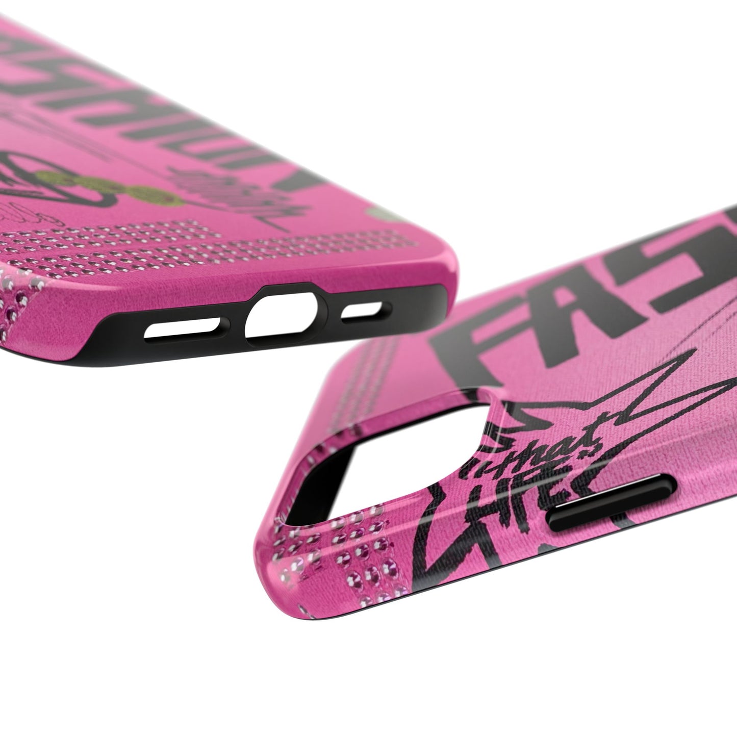 "high fashion pt. 2" airbrush iPhone case