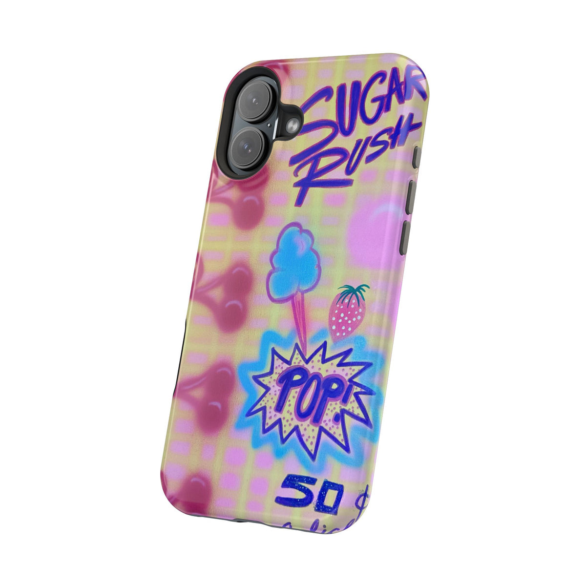 MagSafe "sugar rush" airbrush iPhone case