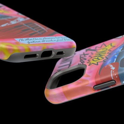 MagSafe "miami momentos" airbrush iPhone case