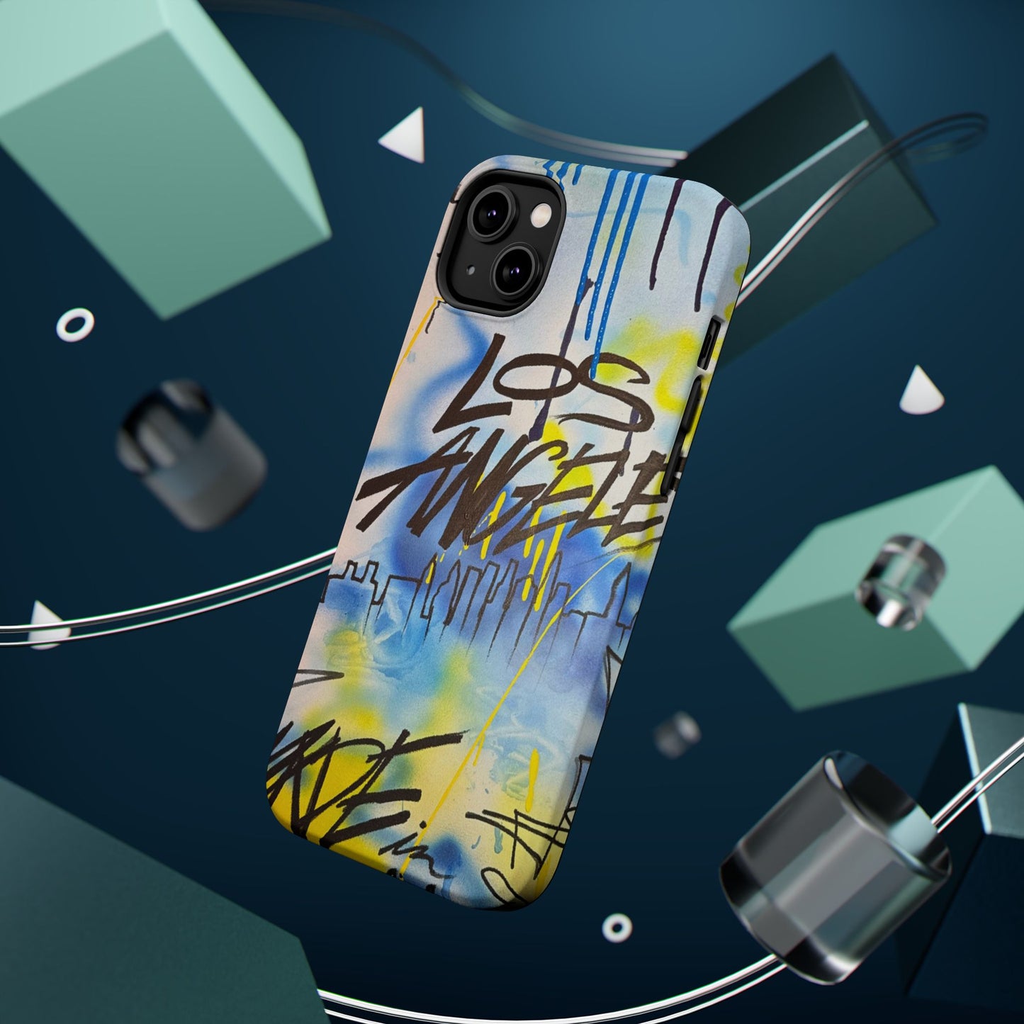 MagSafe "los angeles" airbrush iPhone case