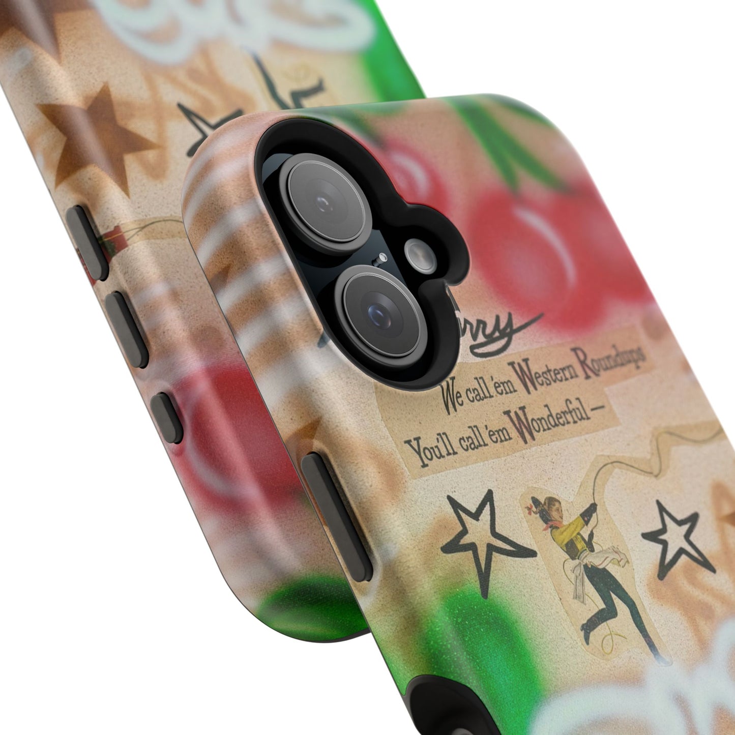 MagSafe "the rodeo" airbrush iPhone case