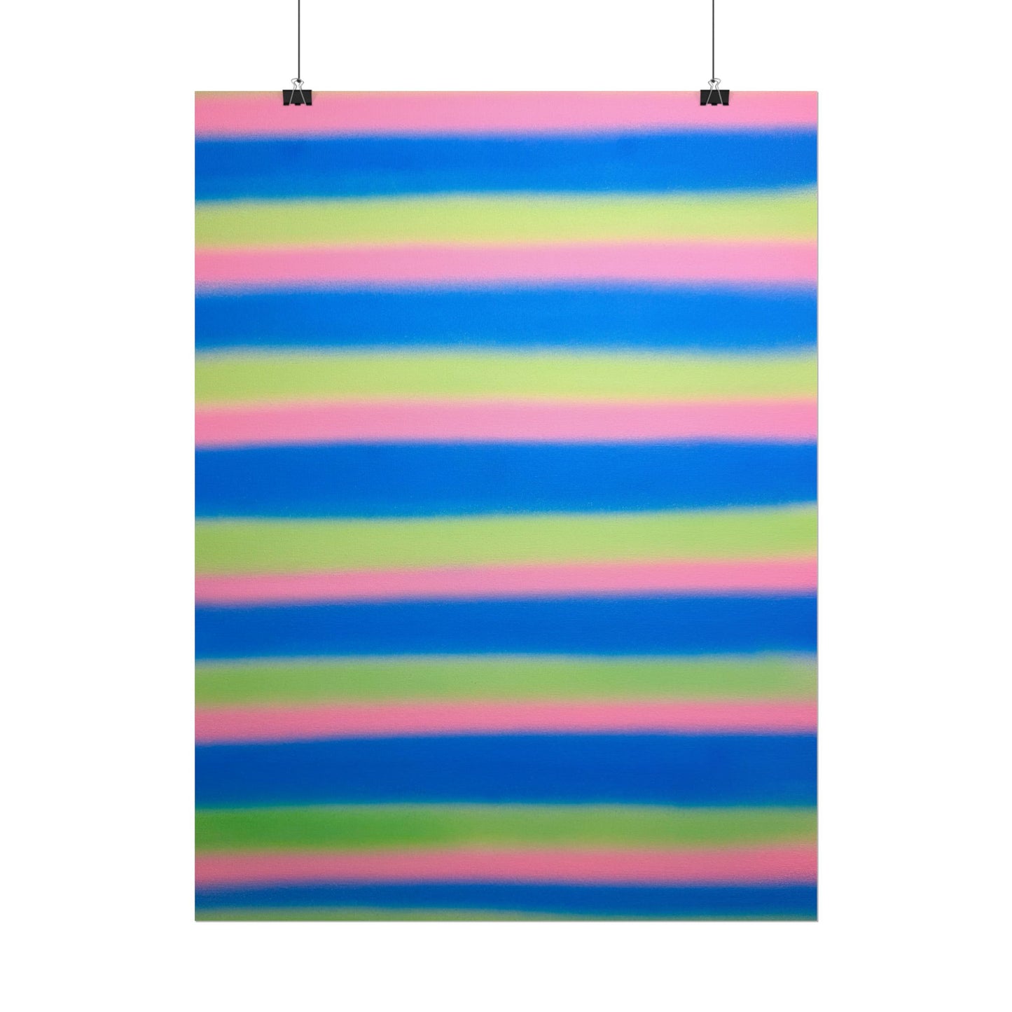 "sherbet stripes" airbrush rolled print