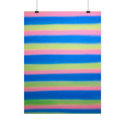 "sherbet stripes" airbrush rolled print