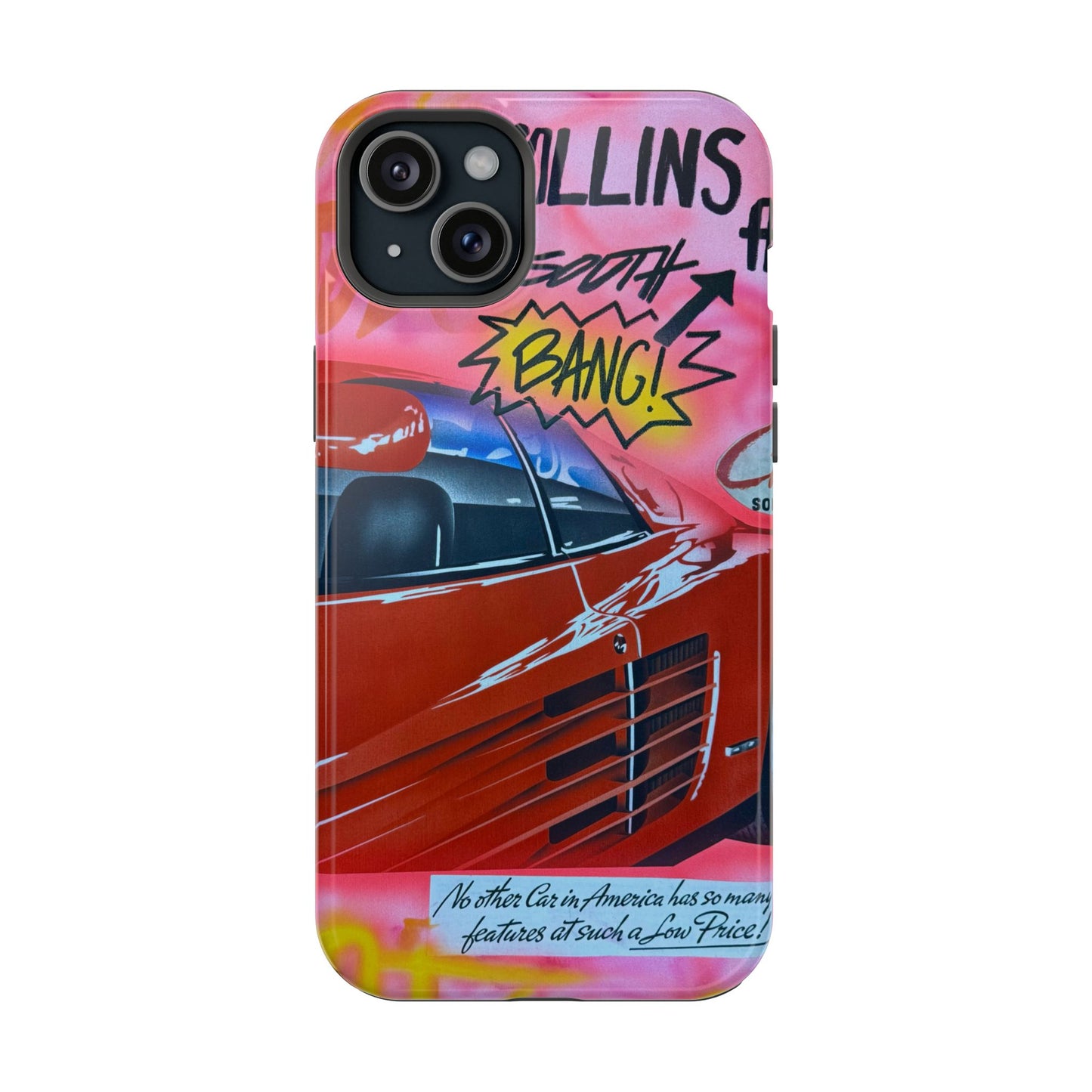MagSafe "miami momentos" airbrush iPhone case