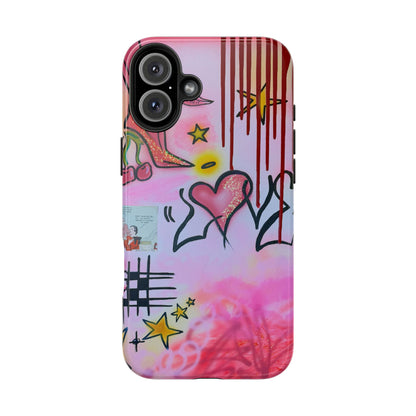 "cherry luvr" airbrush iPhone case