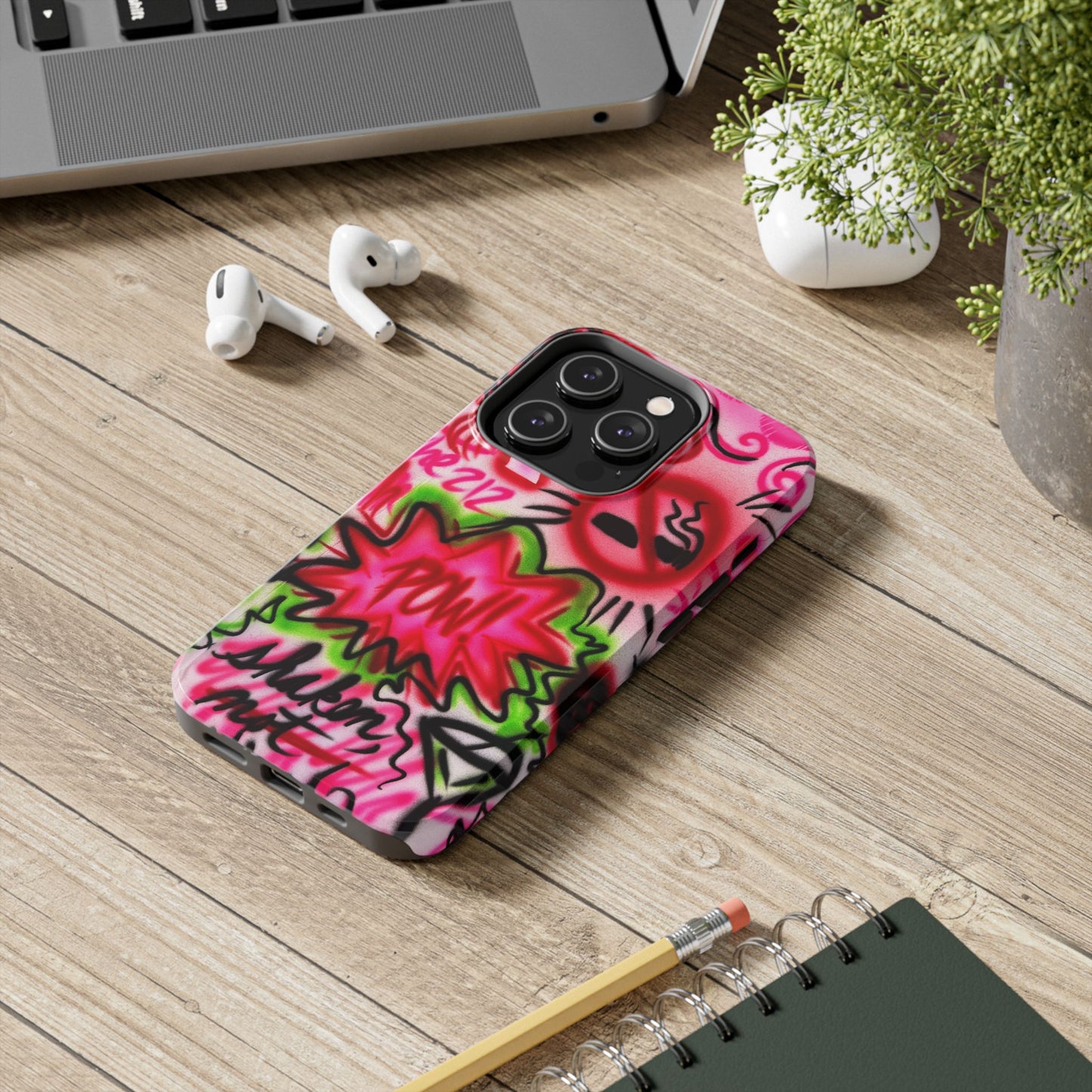 "in the 212" airbrush iPhone case