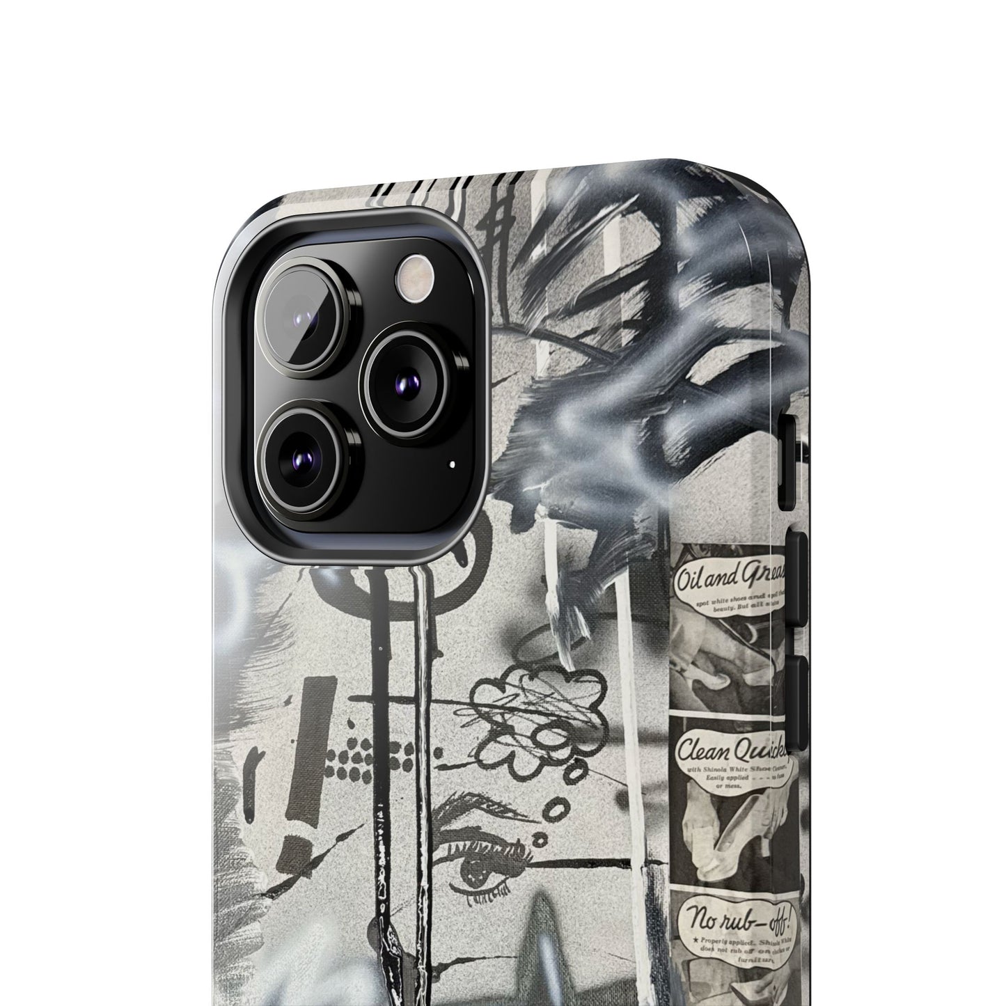 "monochrome mood" airbrush iPhone case