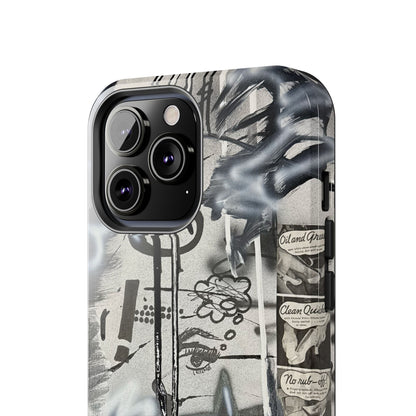 "monochrome mood" airbrush iPhone case