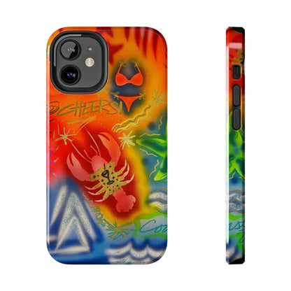 "tipsy lobster" airbrush iPhone case