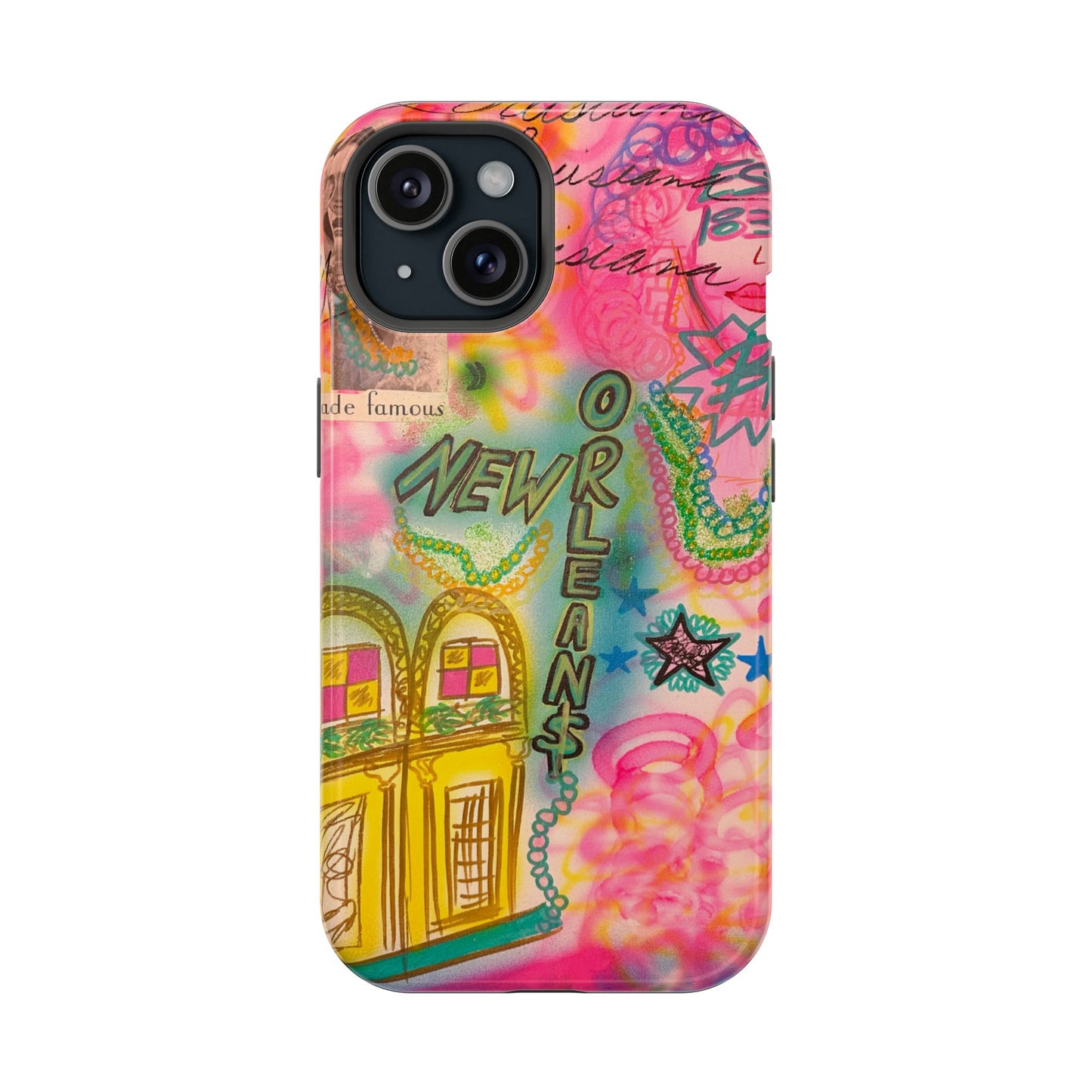 MagSafe "new orleans, la" Airbrush iPhone Hülle