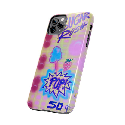 "sugar rush" airbrush iPhone case