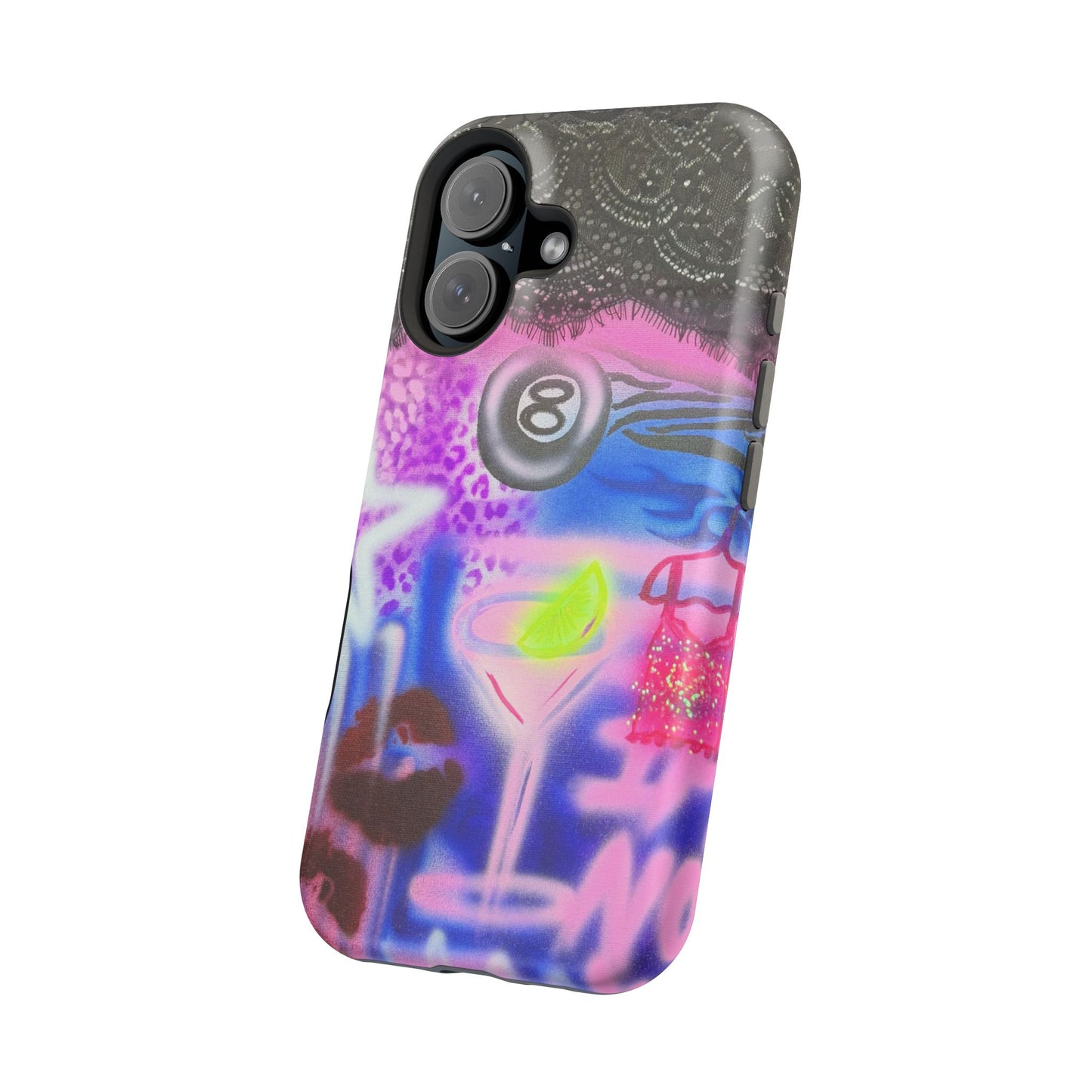 MagSafe "dream life" airbrush iPhone case