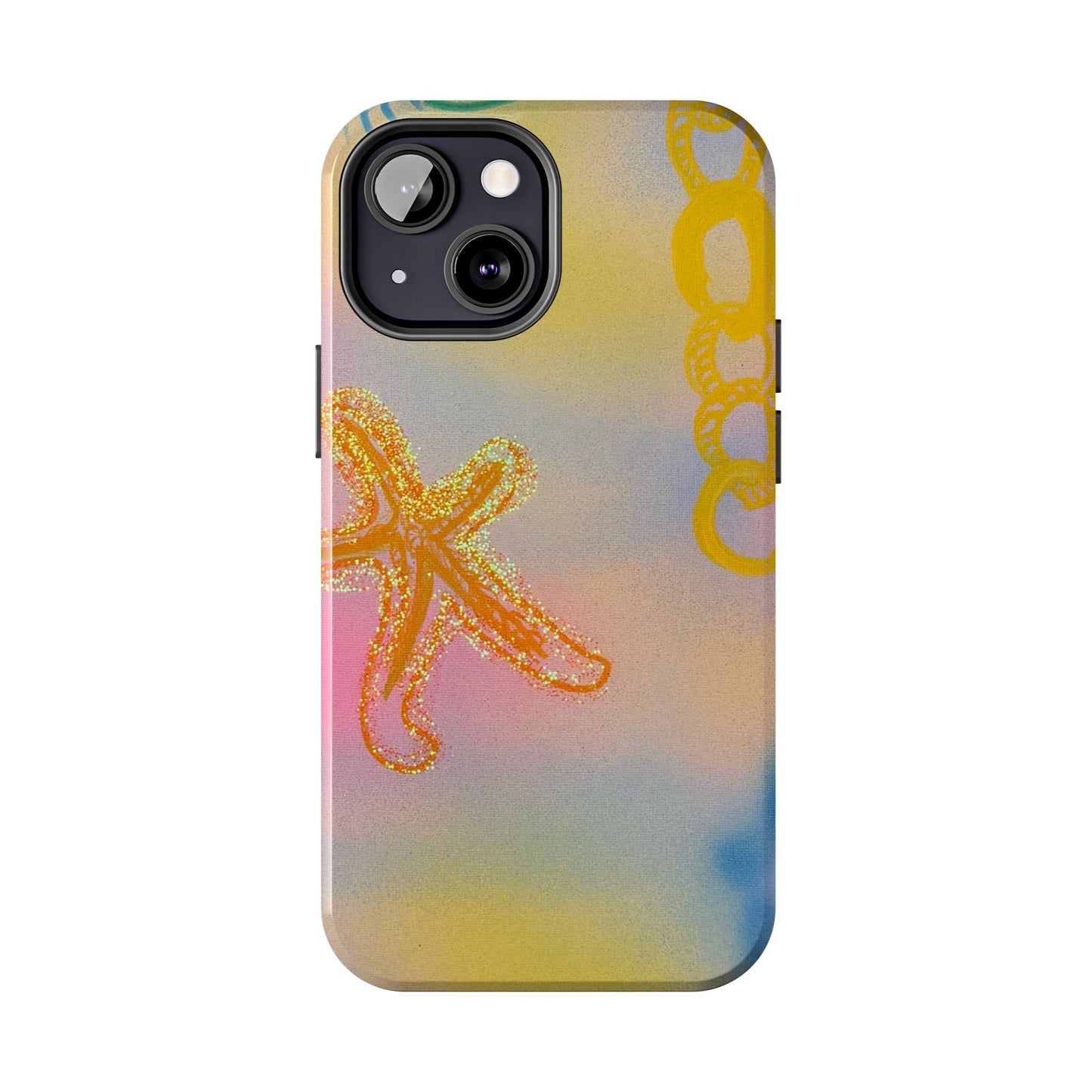 "sweet starfish" airbrush iPhone case