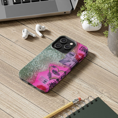 "glitter gloss" airbrush iPhone case