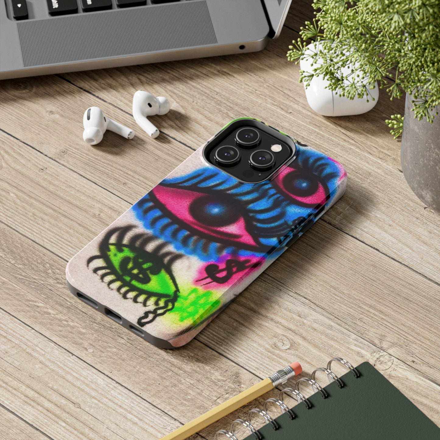 "on the prize" airbrush iPhone case