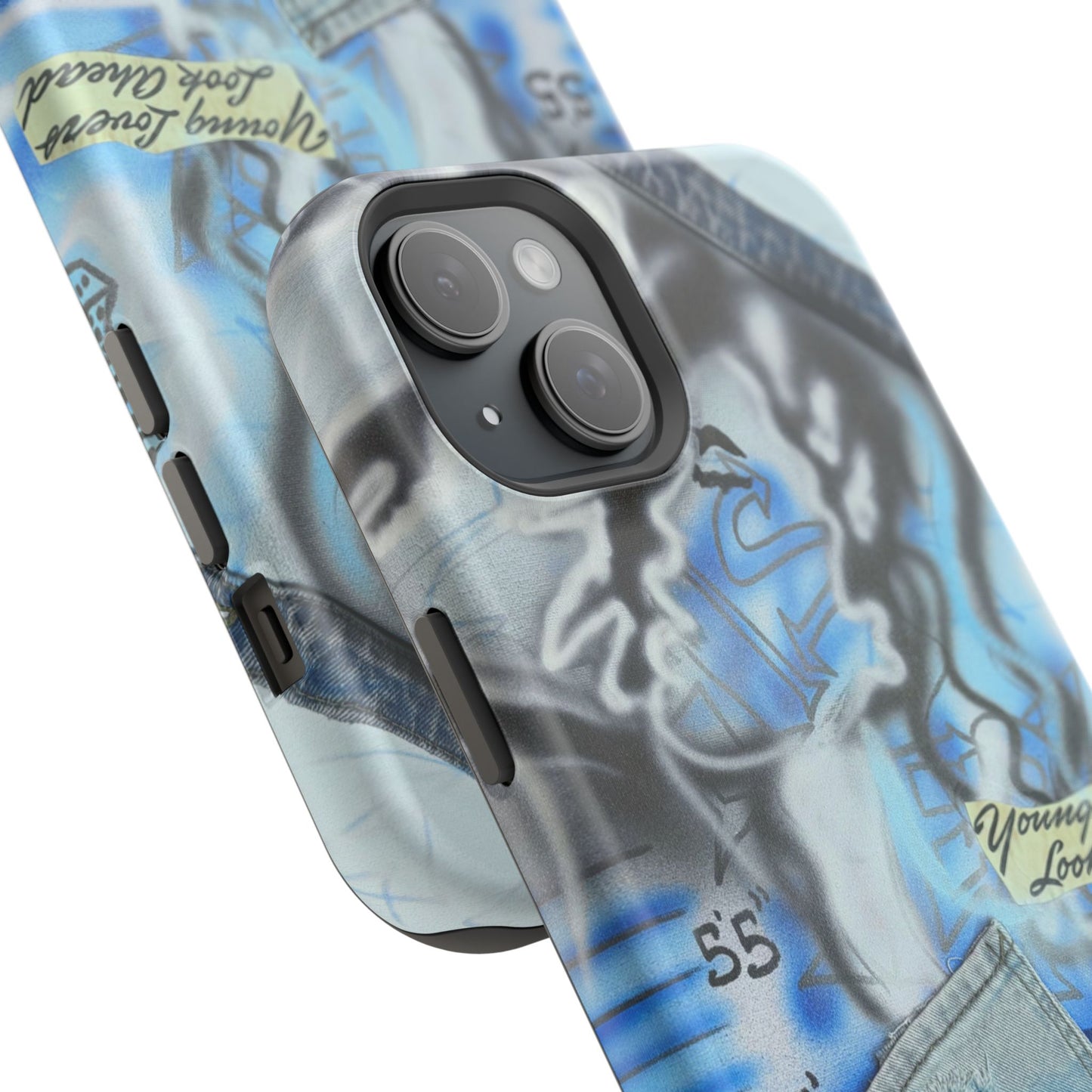 MagSafe "young lovers" airbrush iPhone case