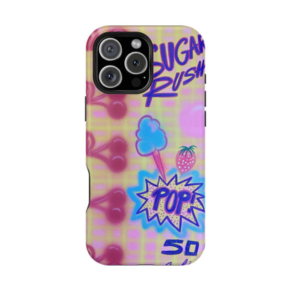 MagSafe "sugar rush" airbrush iPhone case